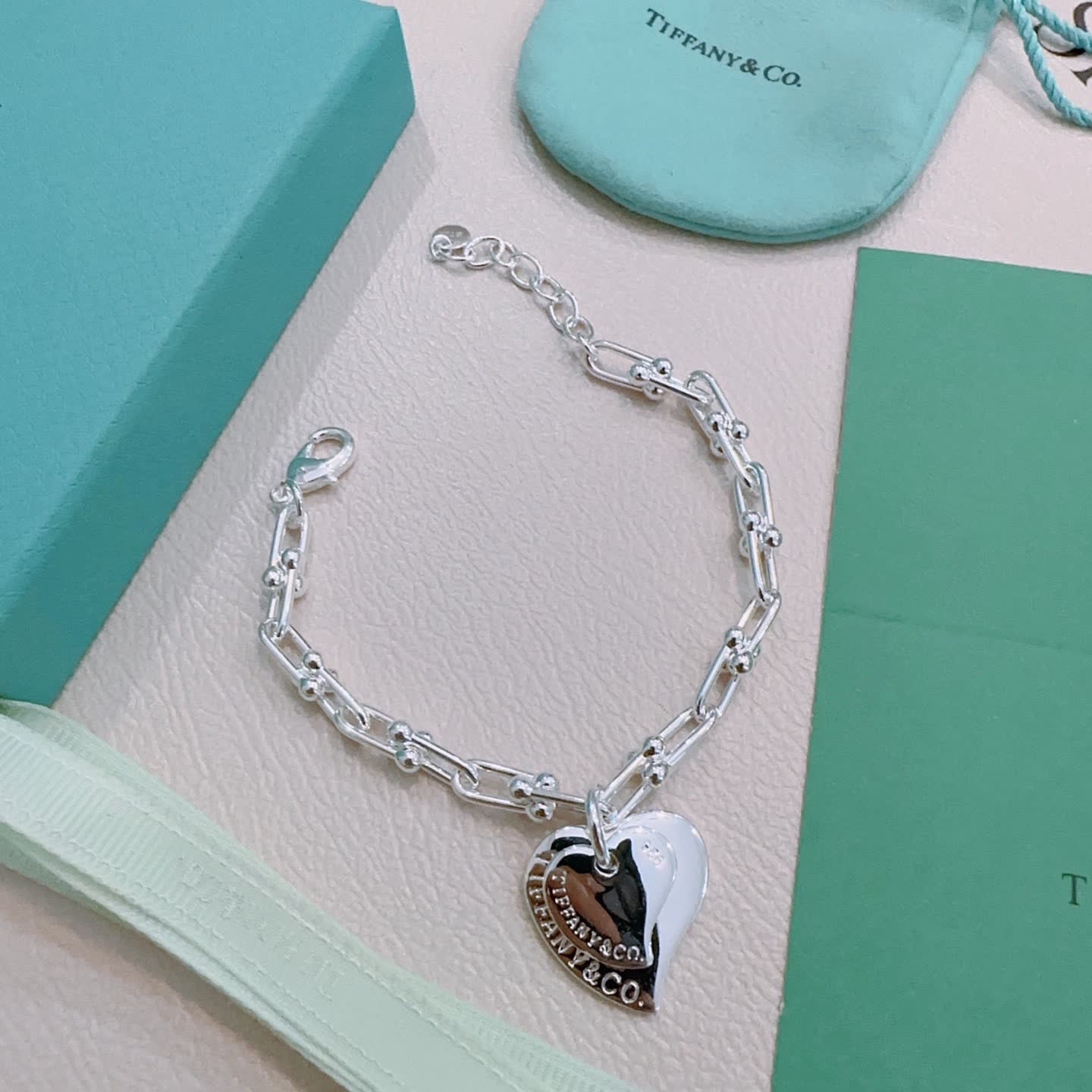Tiffany & Co. Heart Tag Bracelet